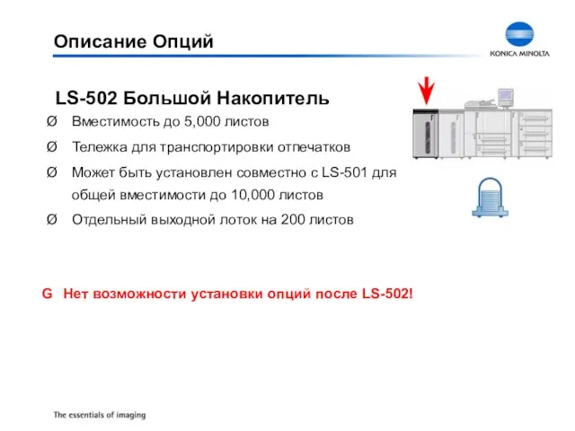 Вместимость до 5,000 листов Тележка для транспортировки отпечатков Может быть установлен совместно