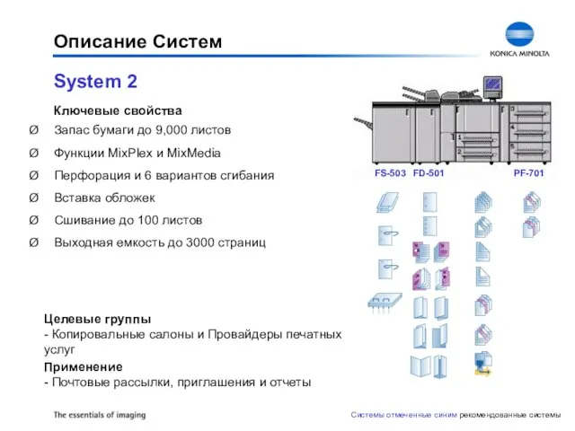 Запас бумаги до 9,000 листов Функции MixPlex и MixMedia Перфорация и 6