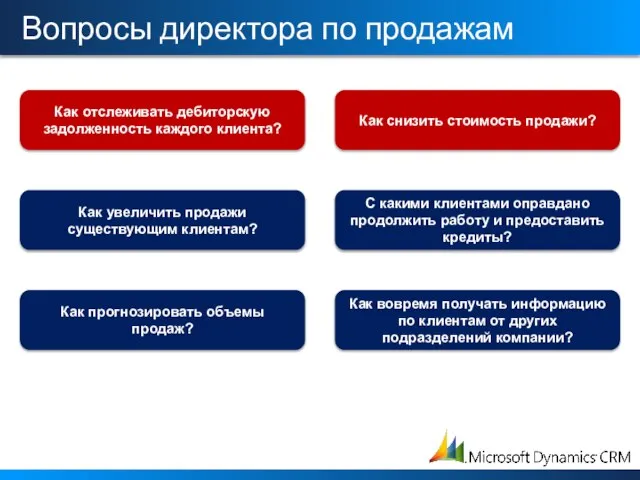 Как прогнозировать объемы продаж? Как увеличить продажи существующим клиентам? Как вовремя получать