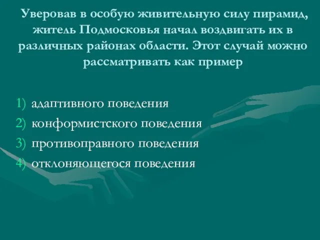 Уверовав в особую живительную силу пирамид, житель Подмосковья начал воздвигать их в