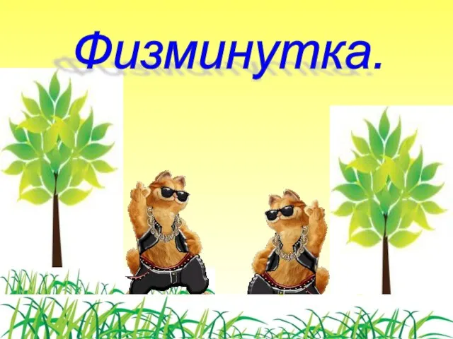 Физминутка.