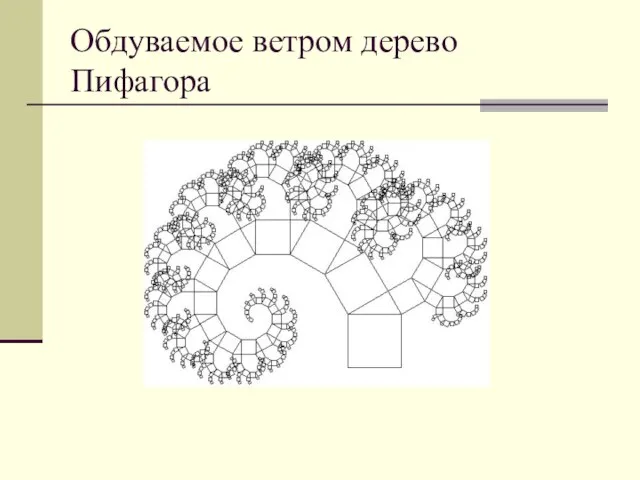 Обдуваемое ветром дерево Пифагора