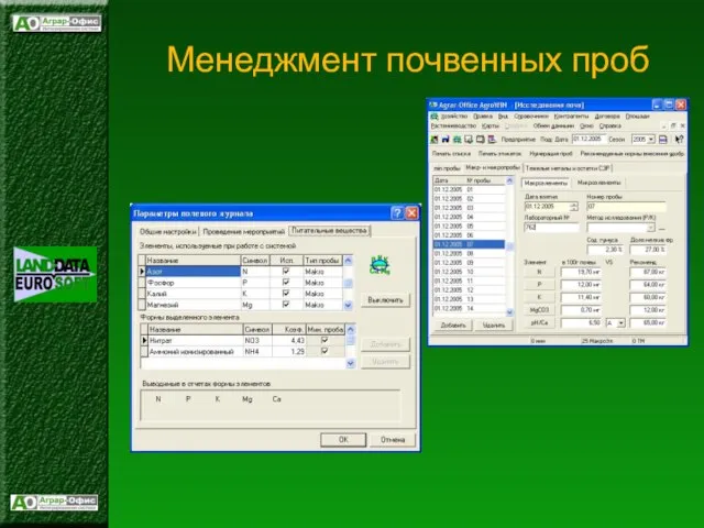 Менеджмент почвенных проб