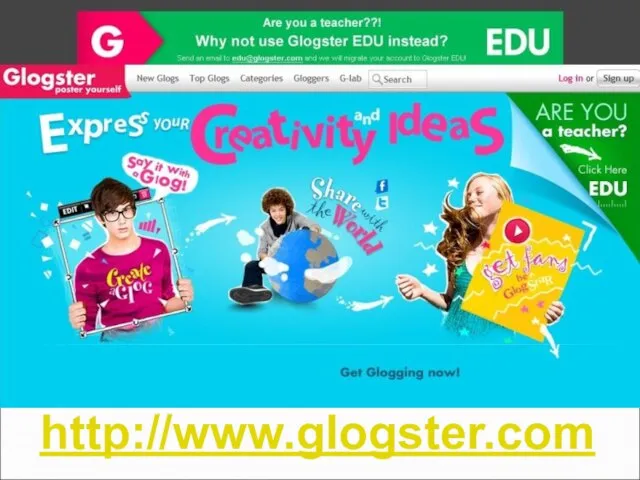 http://www.glogster.com