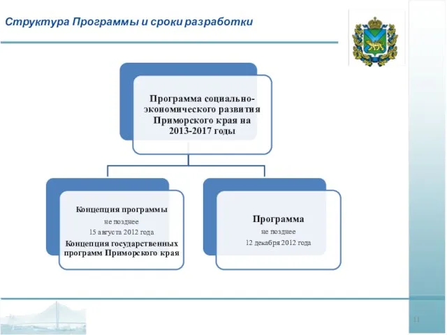 Структура Программы и сроки разработки