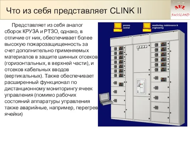 Что из себя представляет CLINK II Представляет из себя аналог сборок КРУЗА