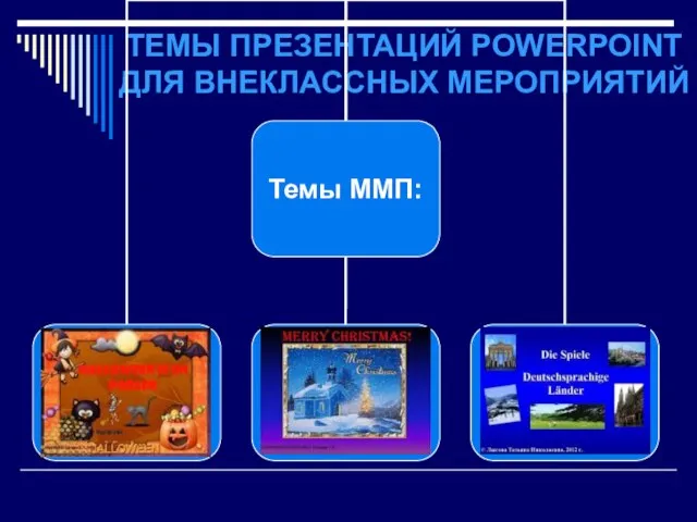 ТЕМЫ ПРЕЗЕНТАЦИЙ POWERPOINT ДЛЯ ВНЕКЛАССНЫХ МЕРОПРИЯТИЙ