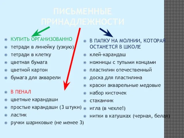 ПИСЬМЕННЫЕ ПРИНАДЛЕЖНОСТИ КУПИТЬ ОРГАНИЗОВАННО тетради в линейку (узкую) тетради в клетку цветная