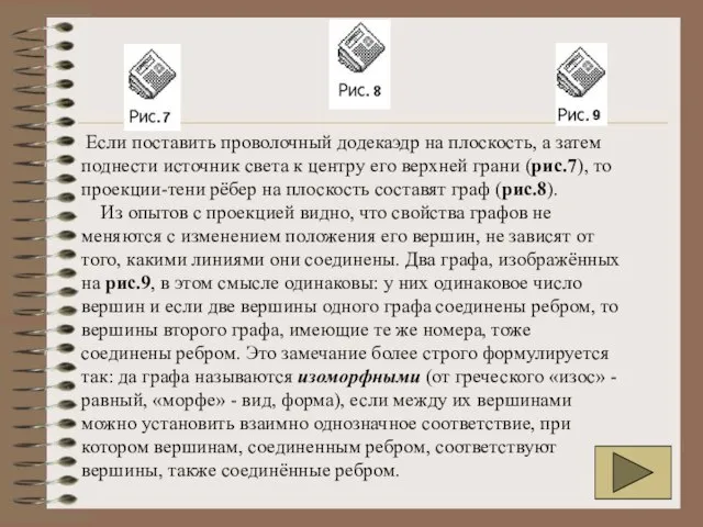 Если поставить проволочный додекаэдр на плоскость, а затем поднести источник света к