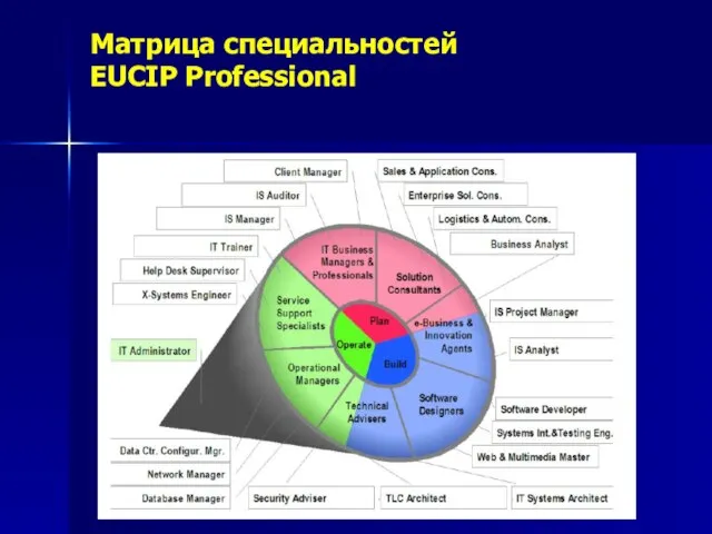 Матрица специальностей EUCIP Professional