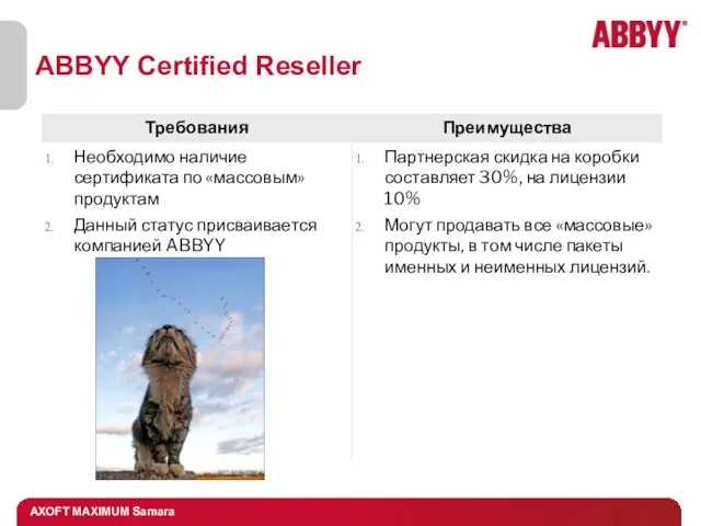 ABBYY Certified Reseller