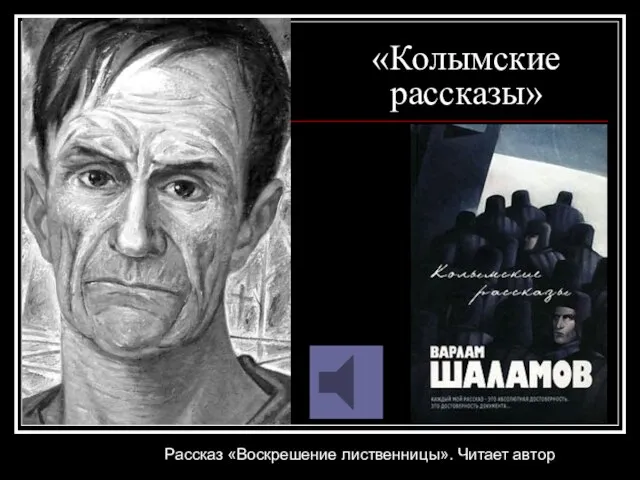 «Колымские рассказы» Рассказ «Воскрешение лиственницы». Читает автор