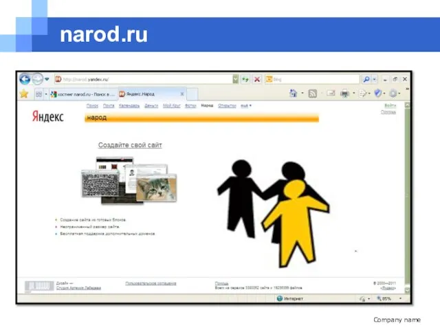 Company name narod.ru