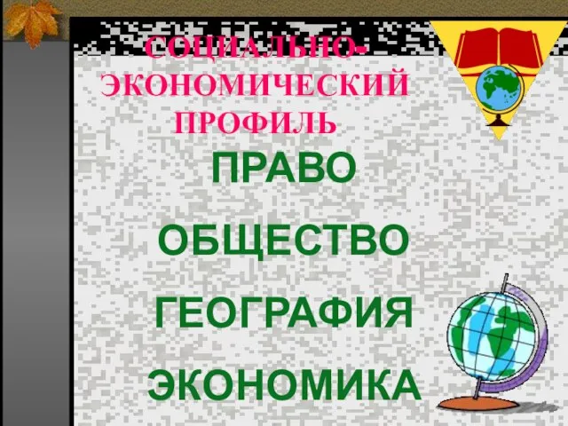 СОЦИАЛЬНО-ЭКОНОМИЧЕСКИЙ ПРОФИЛЬ ПРАВО ОБЩЕСТВО ГЕОГРАФИЯ ЭКОНОМИКА