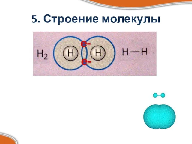 5. Строение молекулы
