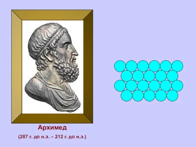 Архимед (287 г. до н.э. – 212 г. до н.э.)