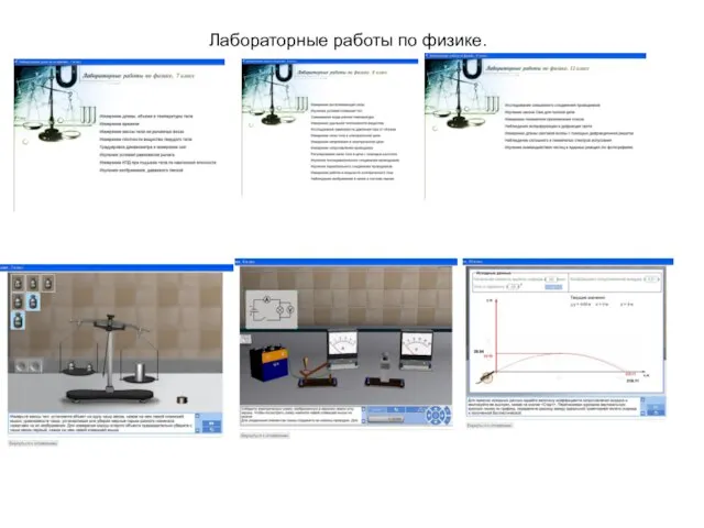 Лабораторные работы по физике.