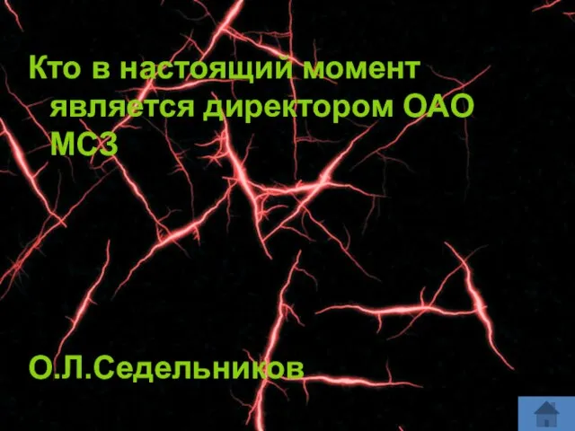 Кто в настоящий момент является директором ОАО МСЗ О.Л.Седельников