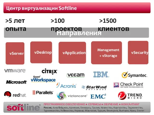 Центр виртуализации Softline