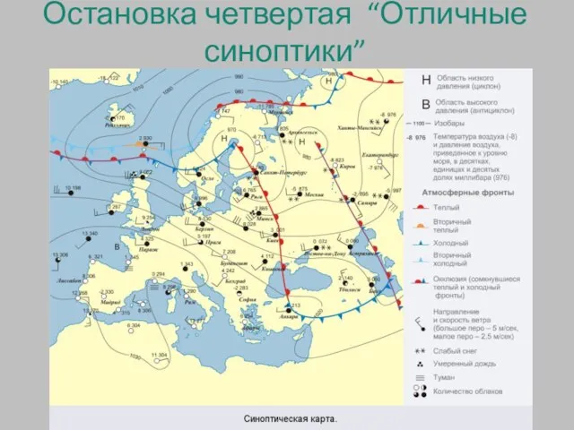 Остановка четвертая “Отличные синоптики”