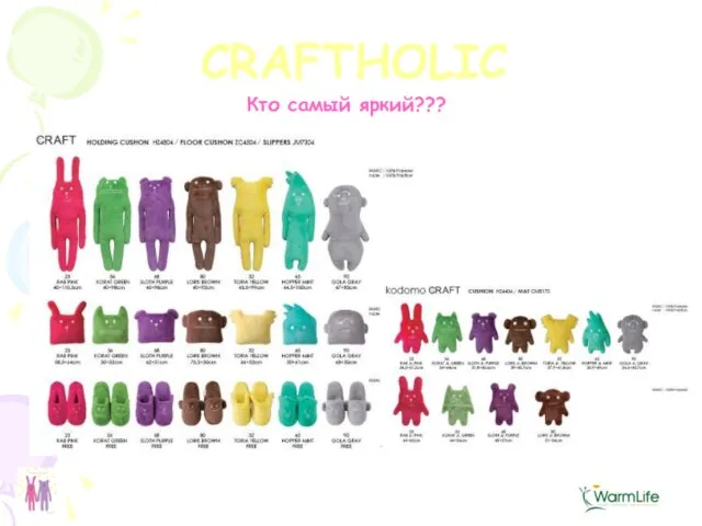 CRAFTHOLIC Кто самый яркий???