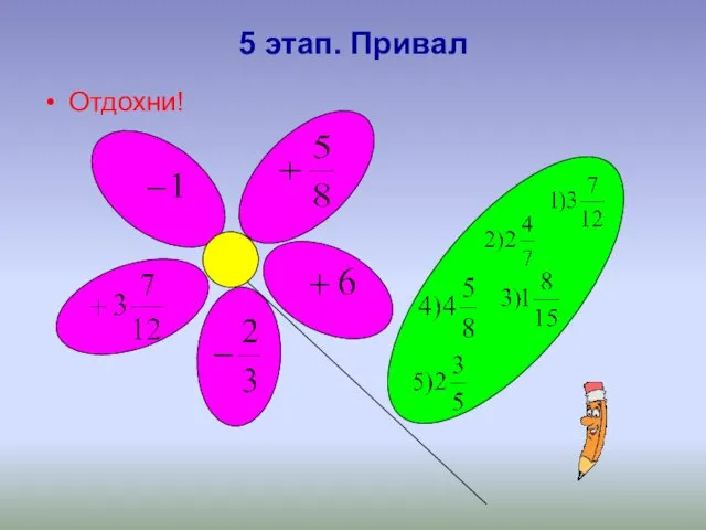 5 этап. Привал Отдохни!