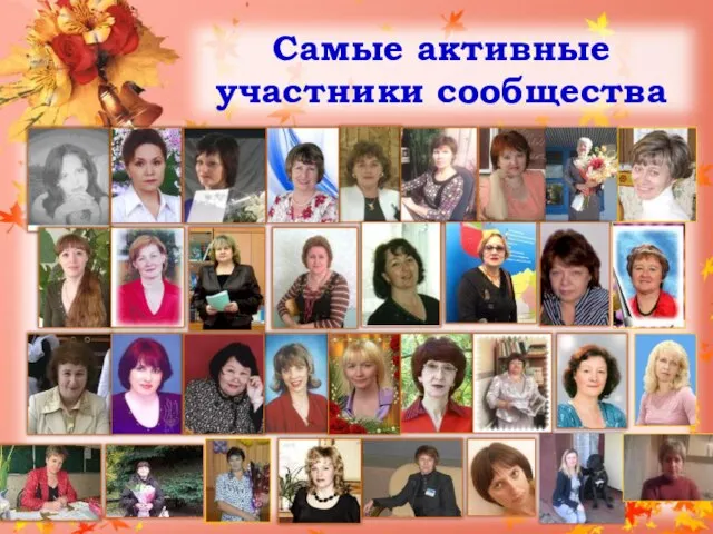 Самые активные участники сообщества