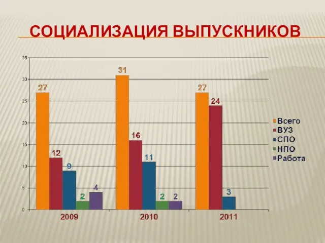 СОЦИАЛИЗАЦИЯ ВЫПУСКНИКОВ