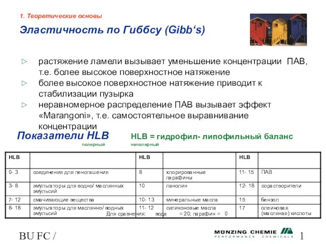 BU FC / HL 1. Теоретические основы Эластичность по Гиббсу (Gibb‘s) растяжение