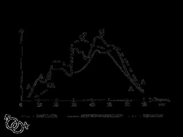 Динамика возрастных изменений сексуальности у мужчин и женщин