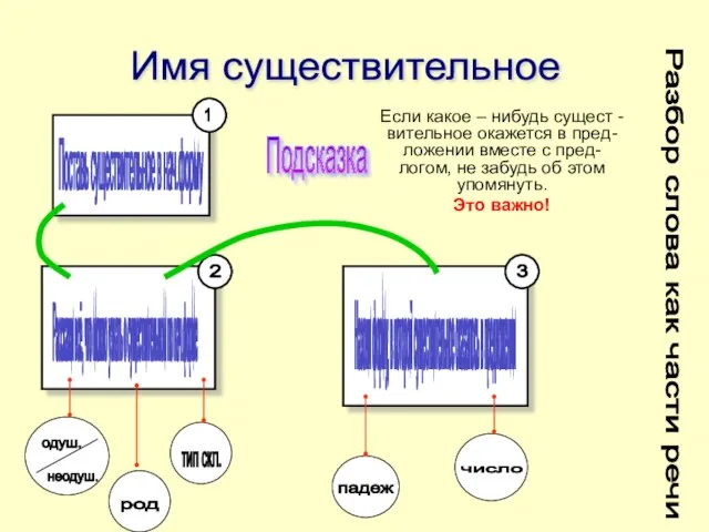 1 Поставь существительное в нач.форму 2 Расскажи всё, что можно узнать о