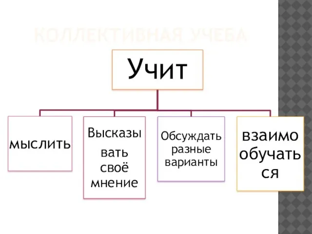 КОЛЛЕКТИВНАЯ УЧЕБА