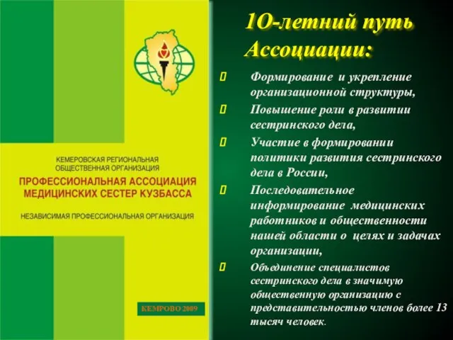 1О-летний путь Ассоциации: Формирование и укрепление организационной структуры, Повышение роли в развитии