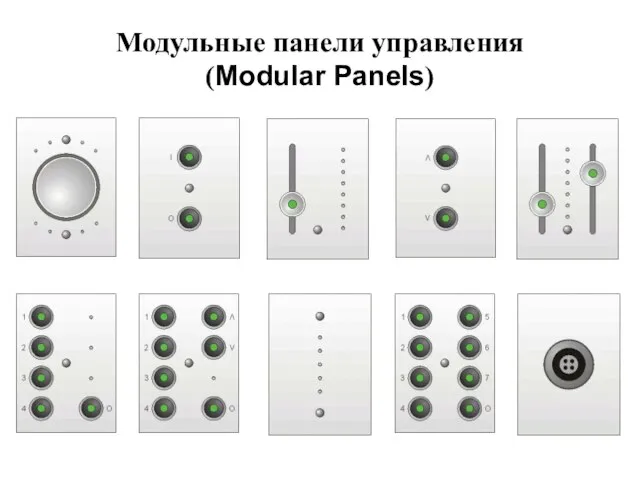 Модульные панели управления (Modular Panels)