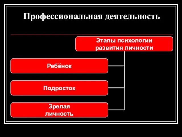 Профессиональная деятельность