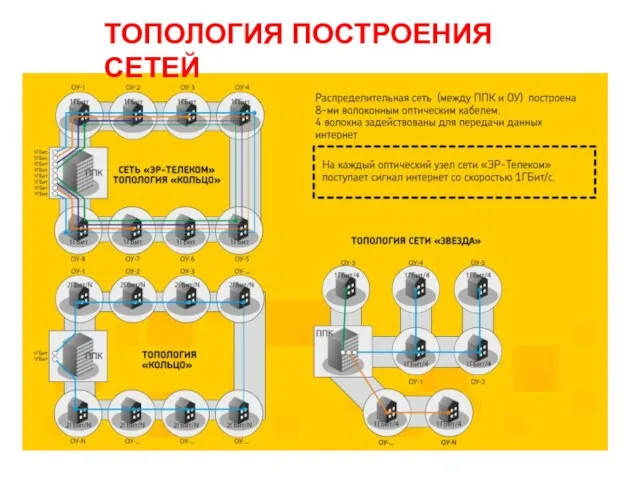 ТОПОЛОГИЯ ПОСТРОЕНИЯ СЕТЕЙ