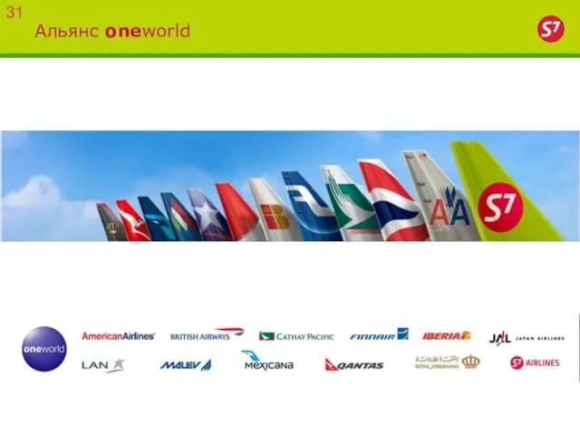 Альянс oneworld 31