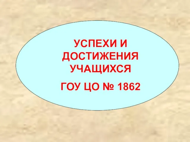 УСПЕХИ И ДОСТИЖЕНИЯ УЧАЩИХСЯ ГОУ ЦО № 1862