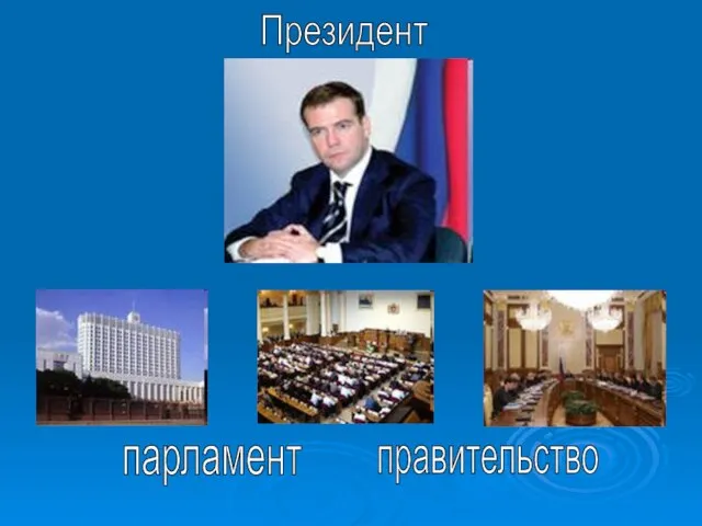 Президент парламент правительство