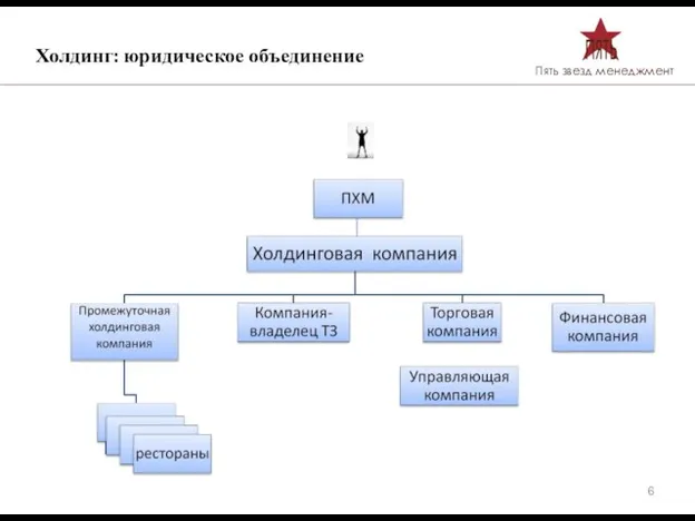 Холдинг: юридическое объединение