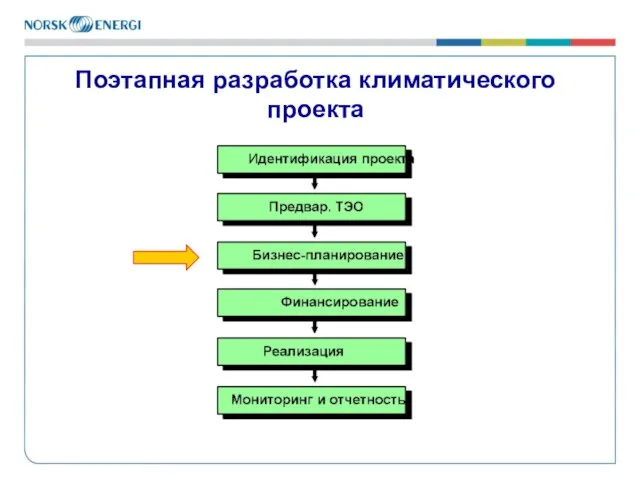 Поэтапная разработка климатического проекта