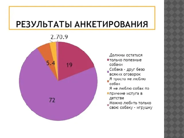 РЕЗУЛЬТАТЫ АНКЕТИРОВАНИЯ