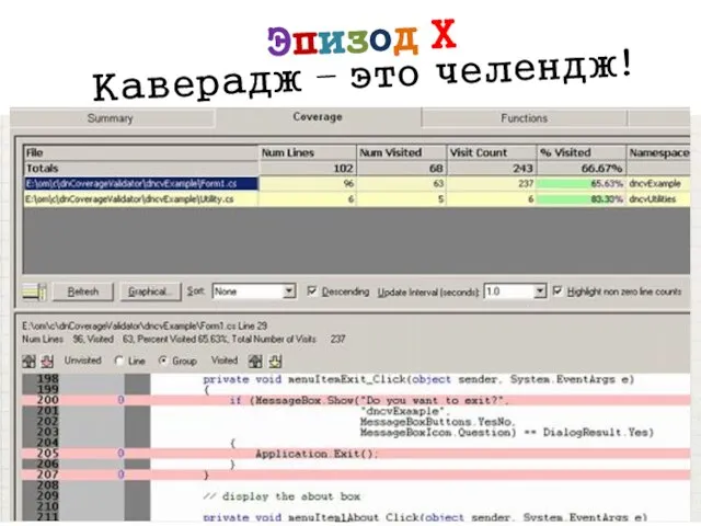 + 13. Зачем измерять покрытие кода? + 14. Заручиться поддержкой девелоперов +