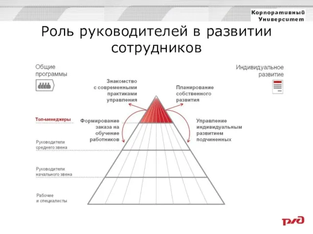 Роль руководителей в развитии сотрудников