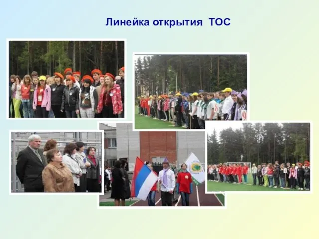 Линейка открытия ТОС