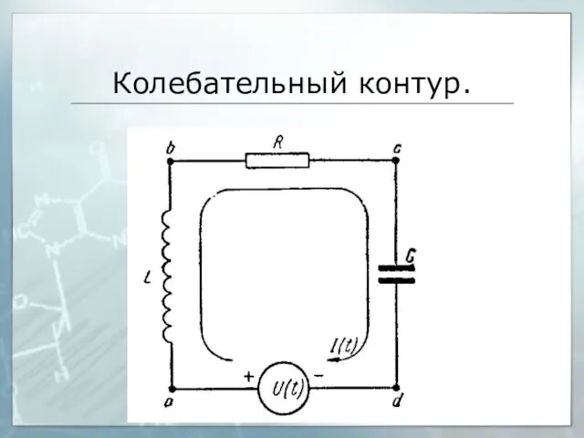 Колебательный контур.