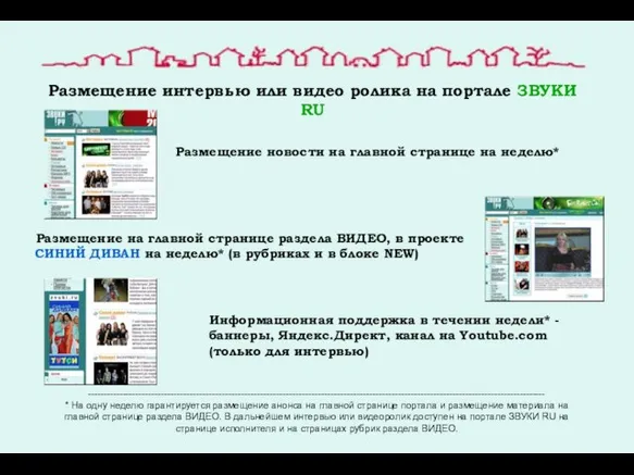 Размещение новости на главной странице на неделю* Размещение на главной странице раздела