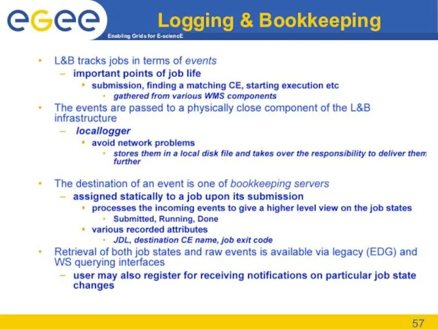 Logging & Bookkeeping