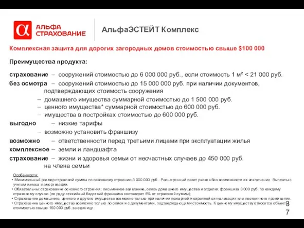 АльфаЭСТЕЙТ Комплекс Комплексная защита для дорогих загородных домов стоимостью свыше $100 000