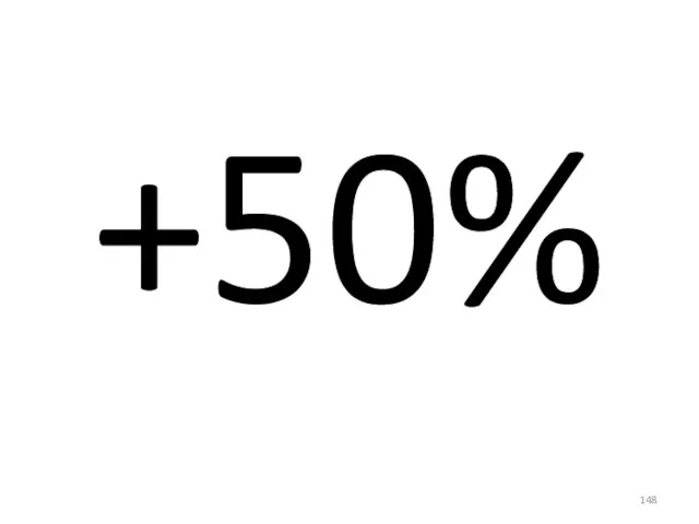 +50%